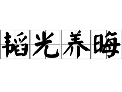 成语“韬光养晦”是什么意思？用来形容什么？